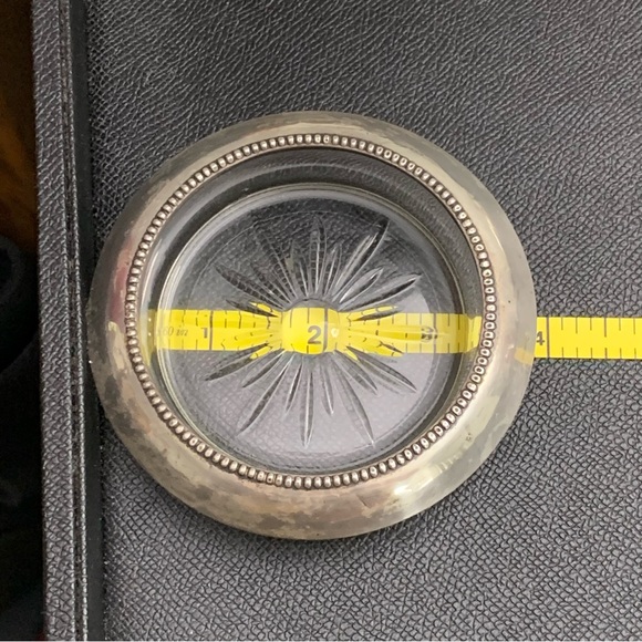 Sterling Rimmed Coasters 2 by Frank M Whiting - Picture 9 of 9